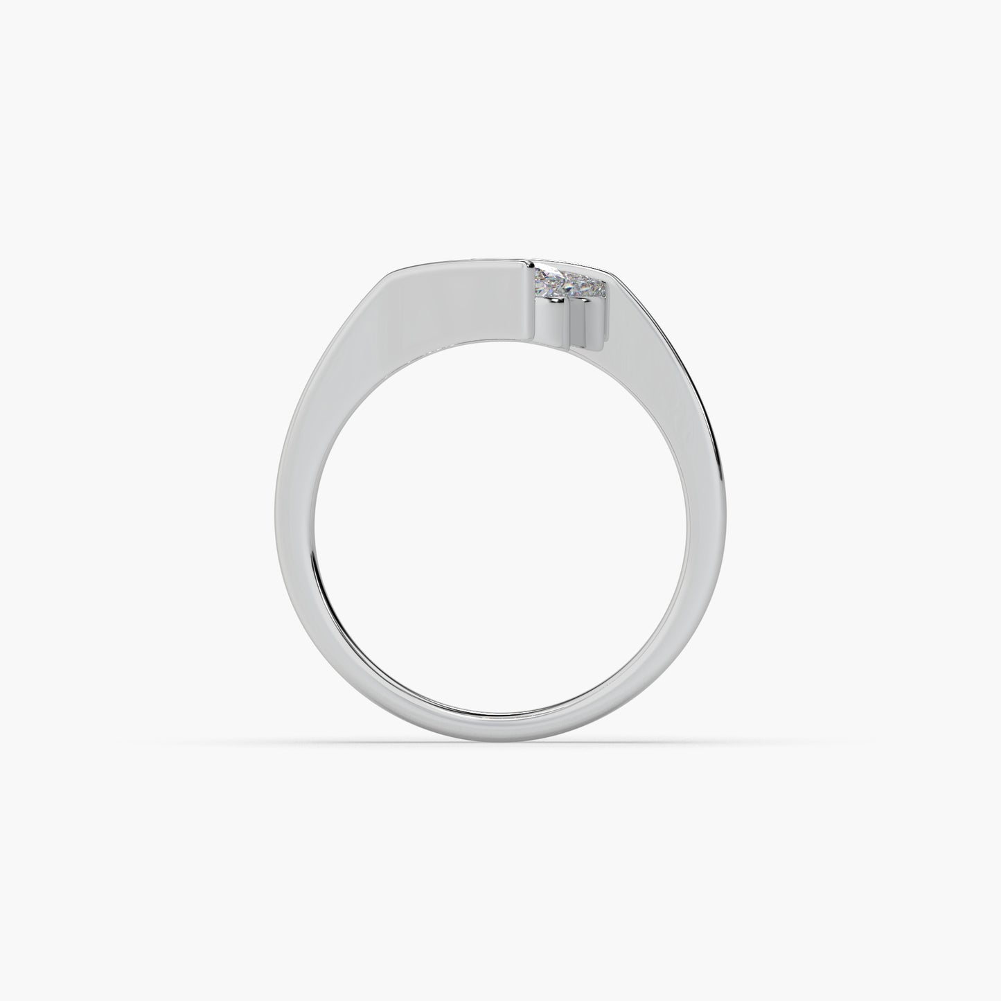 Classic Oval 0.83 CT Solitaire 925 Silver Ladies Ring For Her