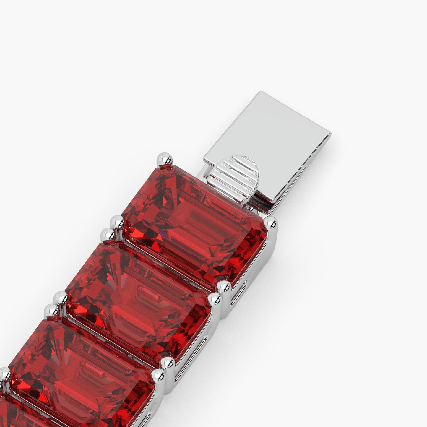 Guru Jewel's Exclusive Round And Baguette Diamond And Stone Studded Fabulous Bracelet For Her