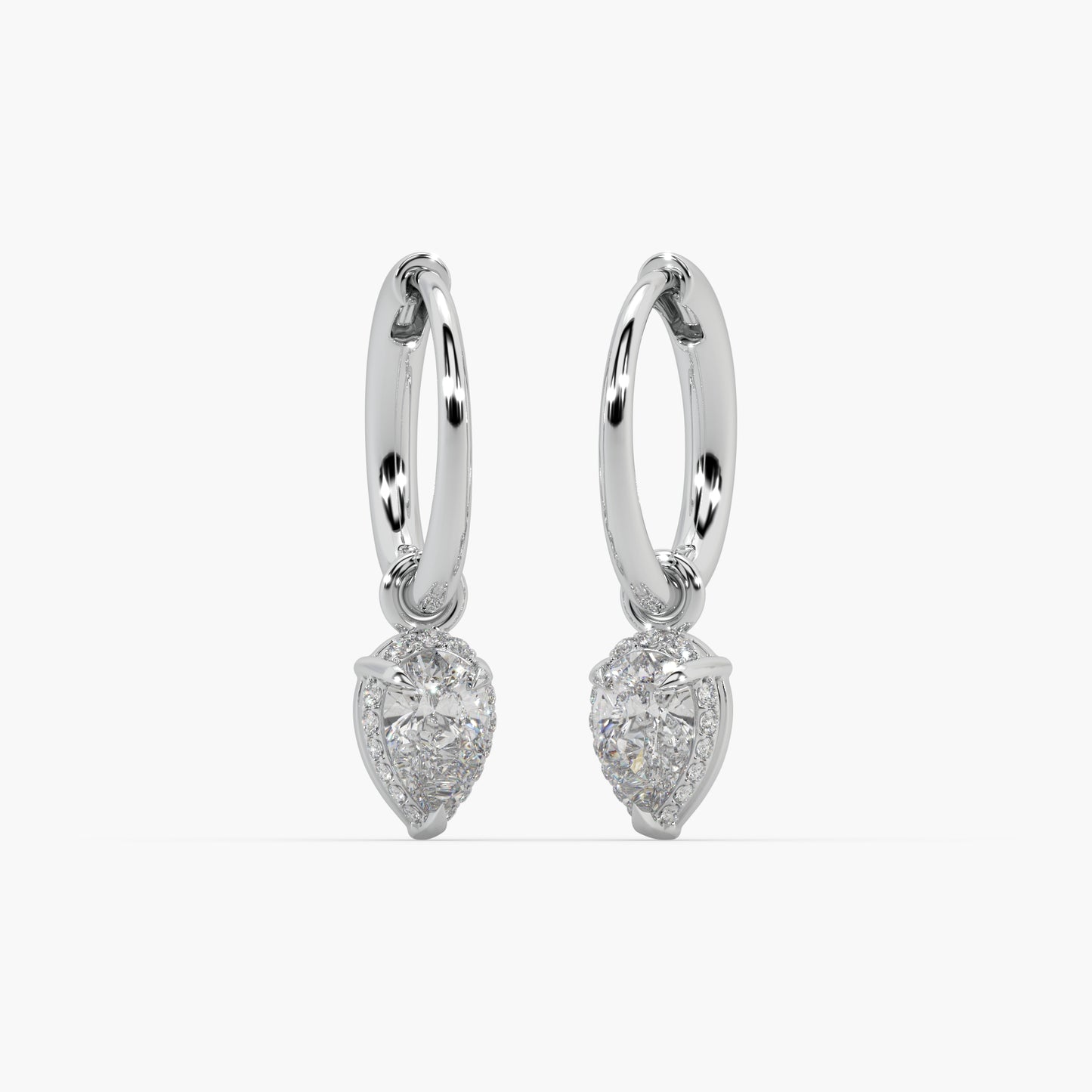 Guru Jewel's Fancy Diamond Studded Bali Style Silver Earrings For Her