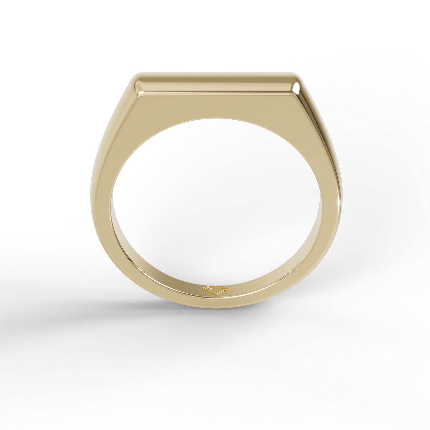 Guru Jewel's Silver Minimalist Signet Ring