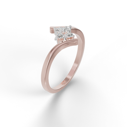 Guru Jewel's Devastating C.Z Diamond Studded Ring For Her