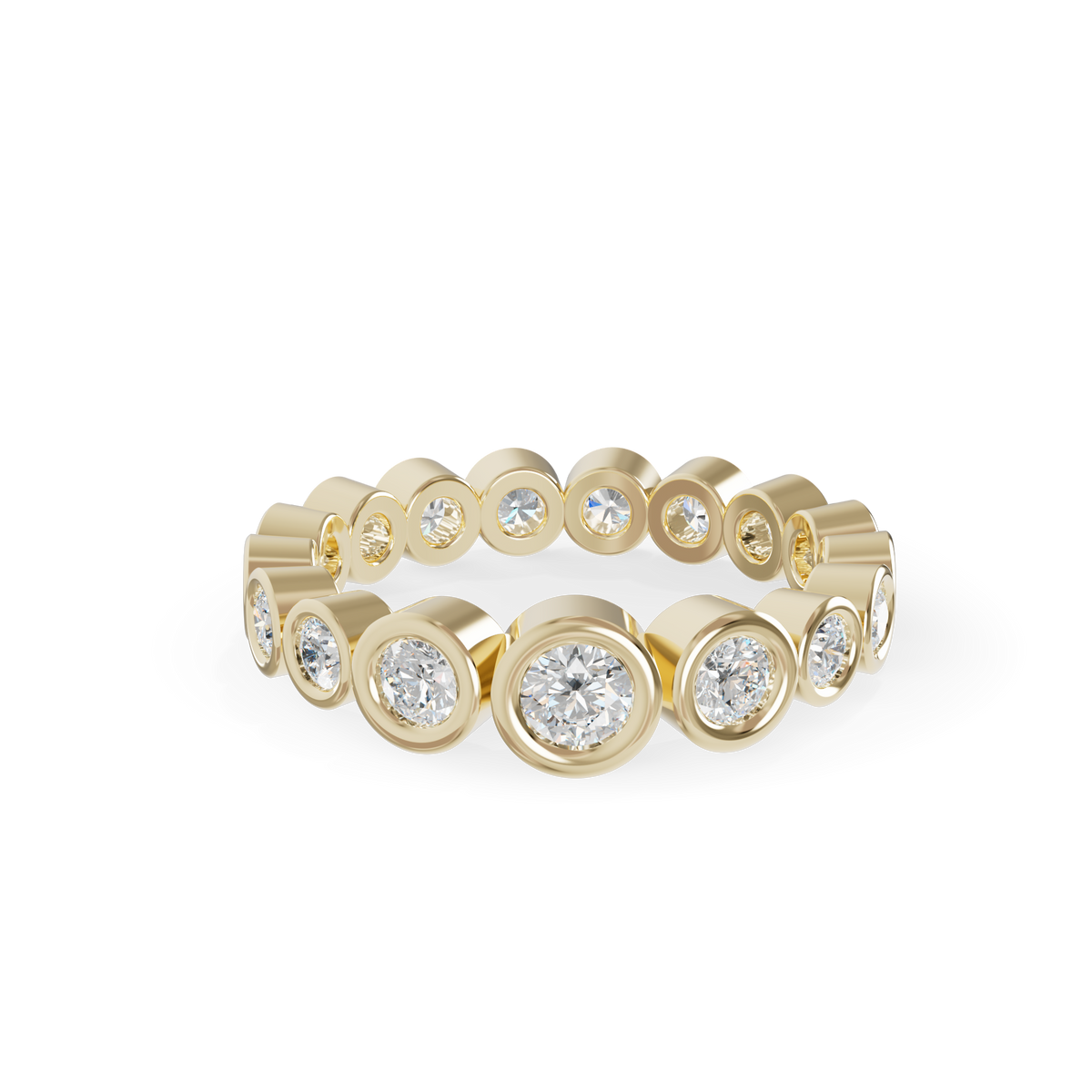 Beauteous Attractive 925 Silver And Round Diamond Studded Ladies Ring For Her