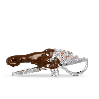 Guru Jewel's Royal Ganesha Gemstone Statement Pendant for Her