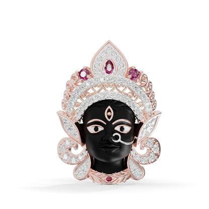 Guru Jewel's Divine Goddess Kali Convertible Pendant and Broach for Her