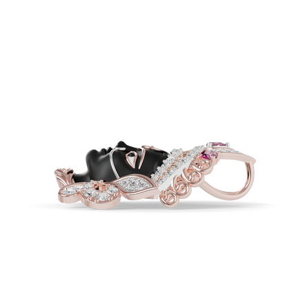 Guru Jewel's Divine Goddess Kali Convertible Pendant and Broach for Her