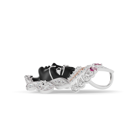 Guru Jewel's Divine Goddess Kali Convertible Pendant and Broach for Her