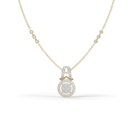 Guru Jewel's Elegant Round Medallion Pendant for Her