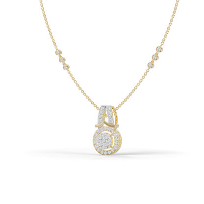 Guru Jewel's Elegant Round Medallion Pendant for Her