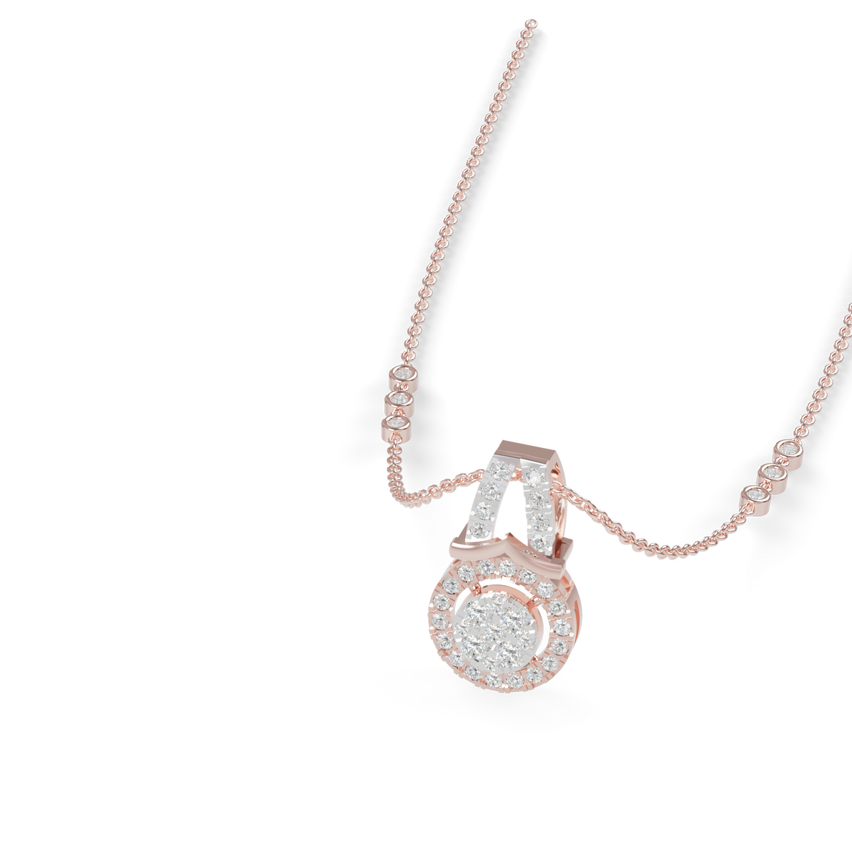 Guru Jewel's Elegant Round Medallion Pendant for Her