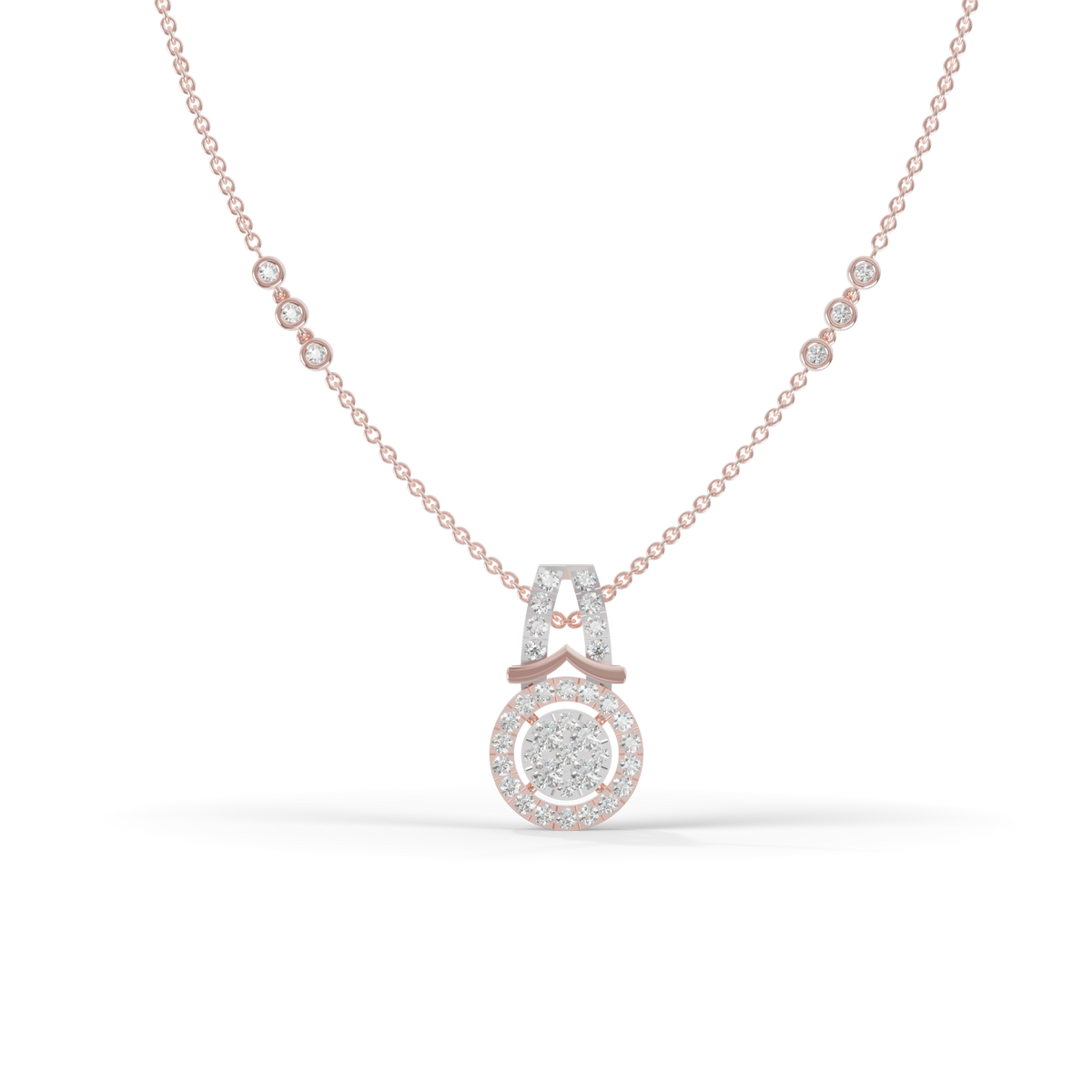 Guru Jewel's Elegant Round Medallion Pendant for Her