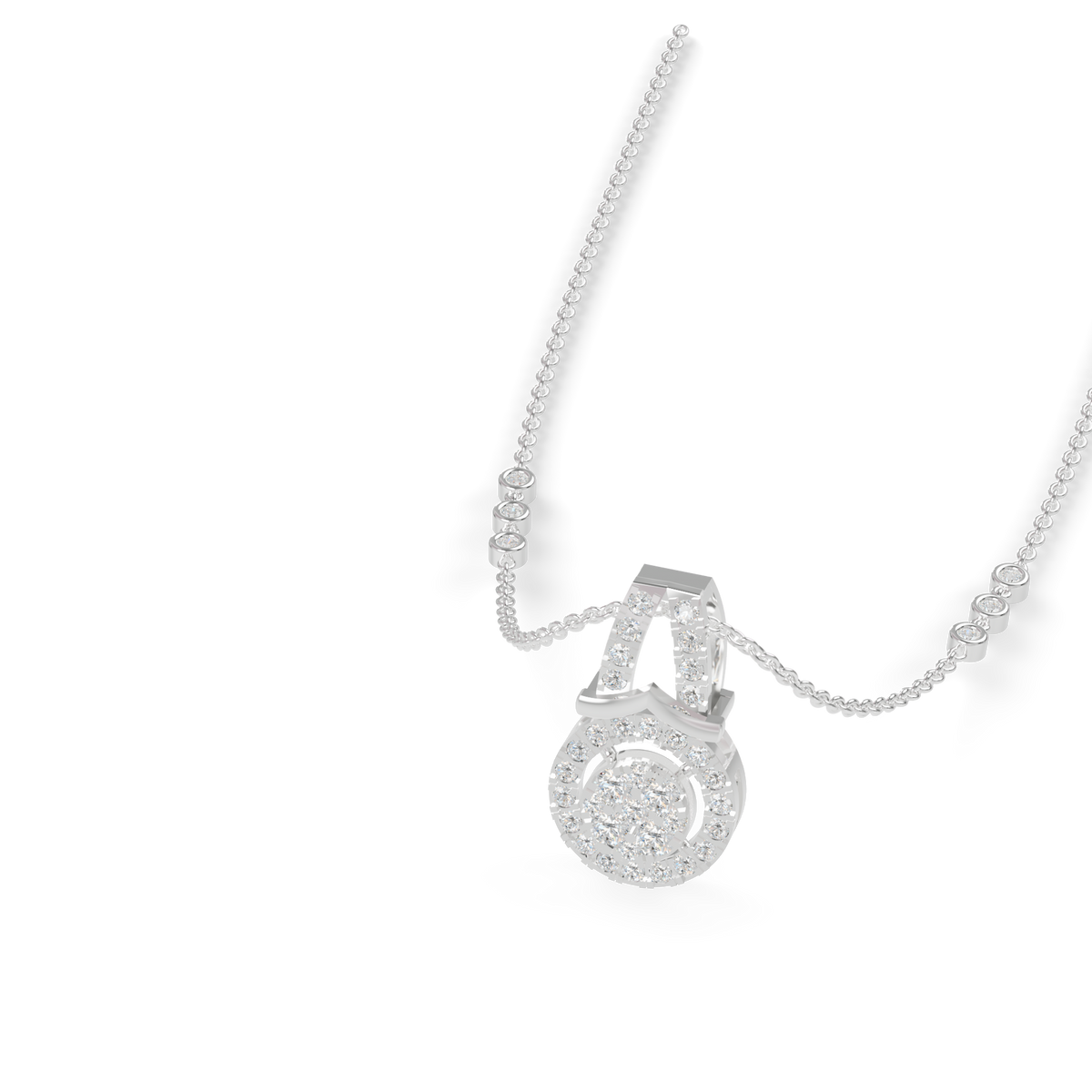 Guru Jewel's Elegant Round Medallion Pendant for Her