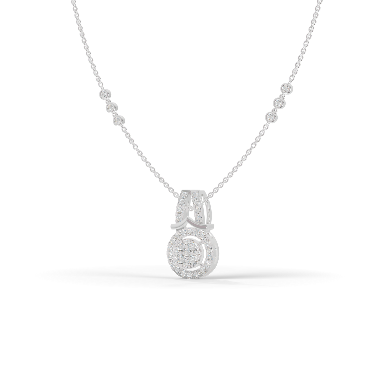 Guru Jewel's Elegant Round Medallion Pendant for Her