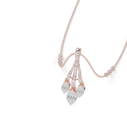 Guru Jewel's Sparkling Gemstone Accents with Sophisticated Multi-Drop Silver Pendant for Her