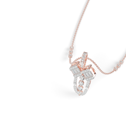 Guru Jewel's Modern Architectural Silver Pendant for Her