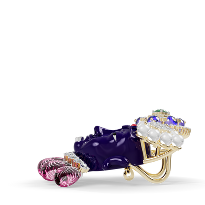 Guru Jewel's The Royal Shrinathji Heritage Gemstone PendanT for Her