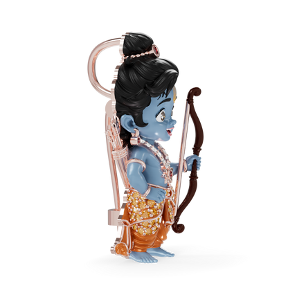 Guru Jewel's Eternal Devotion Divine Bal Ram Archer Pendant for Her