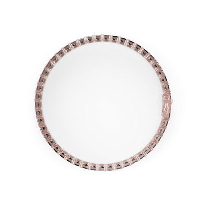 Guru Jewel's  Black Onyx Princess Cut Tennis Bracelet for Her