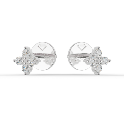 Guru Jewel's Warm Glow Four-Stone Blossom Earrings for Her