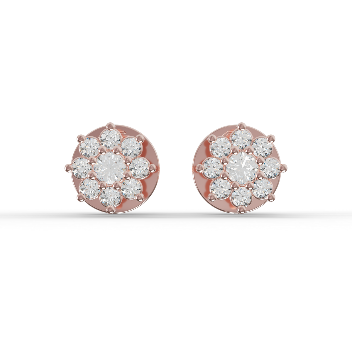 Guru Jewel's Sunshine Daisy Vermeil Earrings for Her