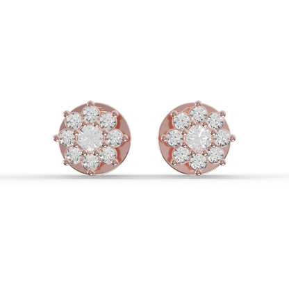 Guru Jewel's Sunshine Daisy Vermeil Earrings for Her