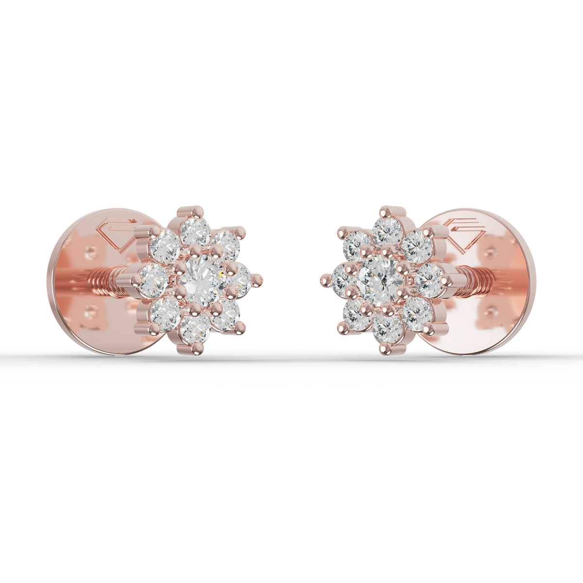 Guru Jewel's Sunshine Daisy Vermeil Earrings for Her