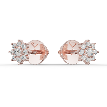 Guru Jewel's Sunshine Daisy Vermeil Earrings for Her