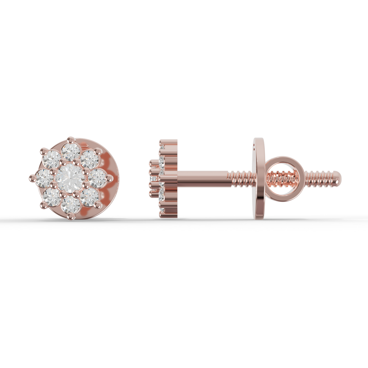 Guru Jewel's Sunshine Daisy Vermeil Earrings for Her