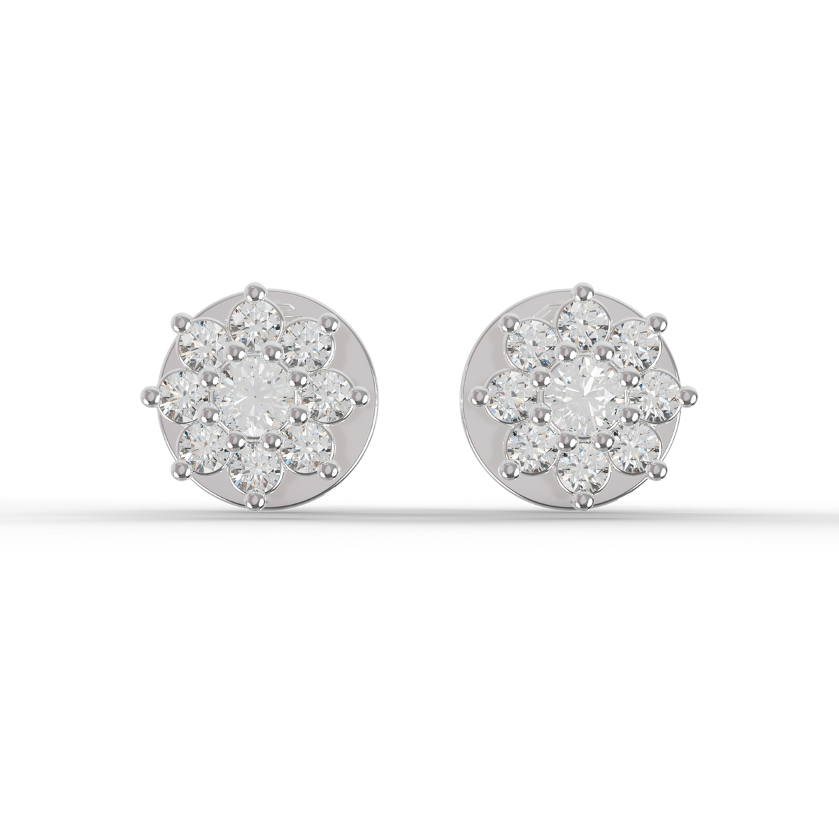 Guru Jewel's Sunshine Daisy Vermeil Earrings for Her