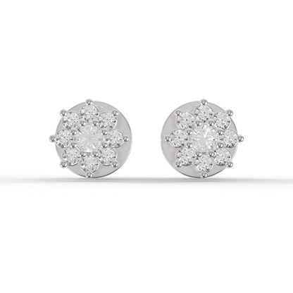 Guru Jewel's Sunshine Daisy Vermeil Earrings for Her