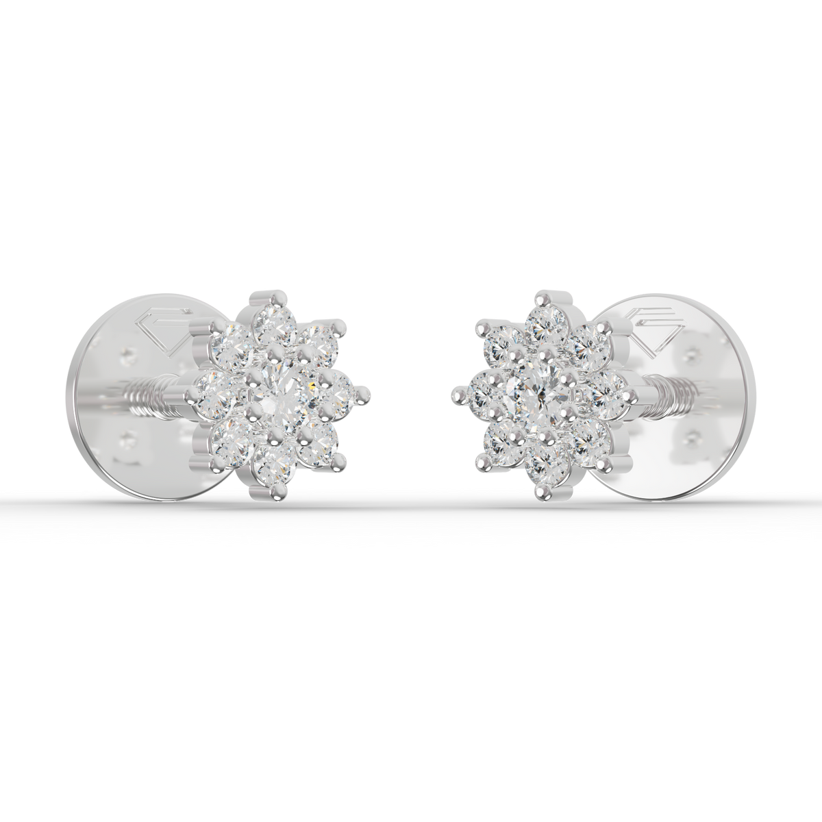 Guru Jewel's Sunshine Daisy Vermeil Earrings for Her
