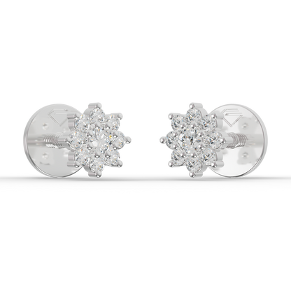 Guru Jewel's Sunshine Daisy Vermeil Earrings for Her