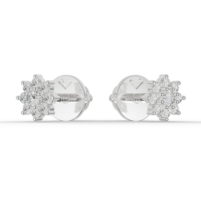 Guru Jewel's Sunshine Daisy Vermeil Earrings for Her