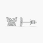 Guru Jewel's Silver Butterfly Earrings For Her
