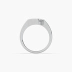 Classic Oval 0.83 CT Solitaire 925 Silver Ladies Ring For Her