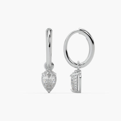 Guru Jewel's Fancy Diamond Studded Bali Style Silver Earrings For Her
