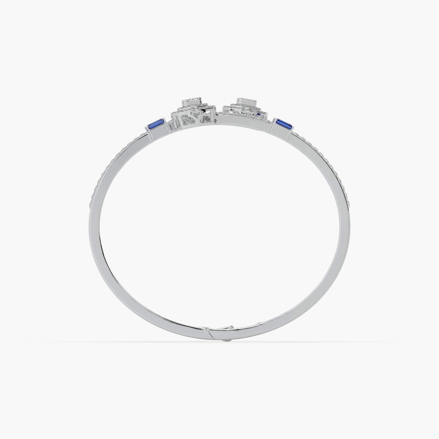 Guru Jewel's Round And Bugget Diamond And Stone Studded Attractive Bracelet For Her