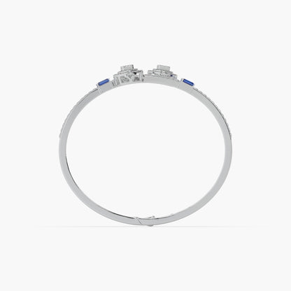 Guru Jewel's Round And Bugget Diamond And Stone Studded Attractive Bracelet For Her