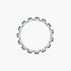 Guru Jewel's Round And Fancy Pear Diamond Studded Fascinating Silver Bracelet For Her