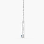 Guru Jewel's Round Diamond And Blue Colored Stone Studded Alluring Only Pendent For Her