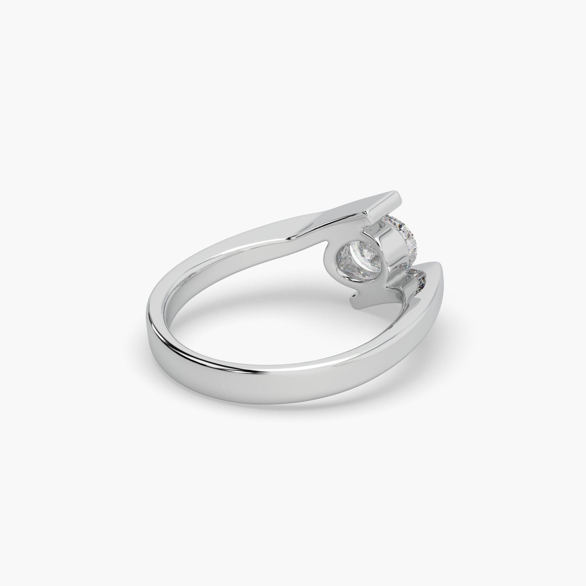 Classic Oval 0.83 CT Solitaire 925 Silver Ladies Ring For Her
