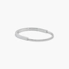 Guru Jewel's Stunning Design With Round Diamond Studded Silver Bracelet For Her