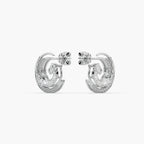 Guru Jewel's Captivating Diamond Studded Panther Pattern Earrings For Her
