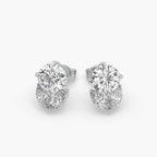 Guru Jewel's Round And Marquise Studded Earrings For Her