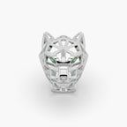 Guru Jewel's Fascinating Panther Style Silver Ring For Him
