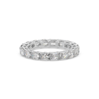 Exclusive Eternity Band 925 Silver And Diamond Studded Ladies Ring For Her