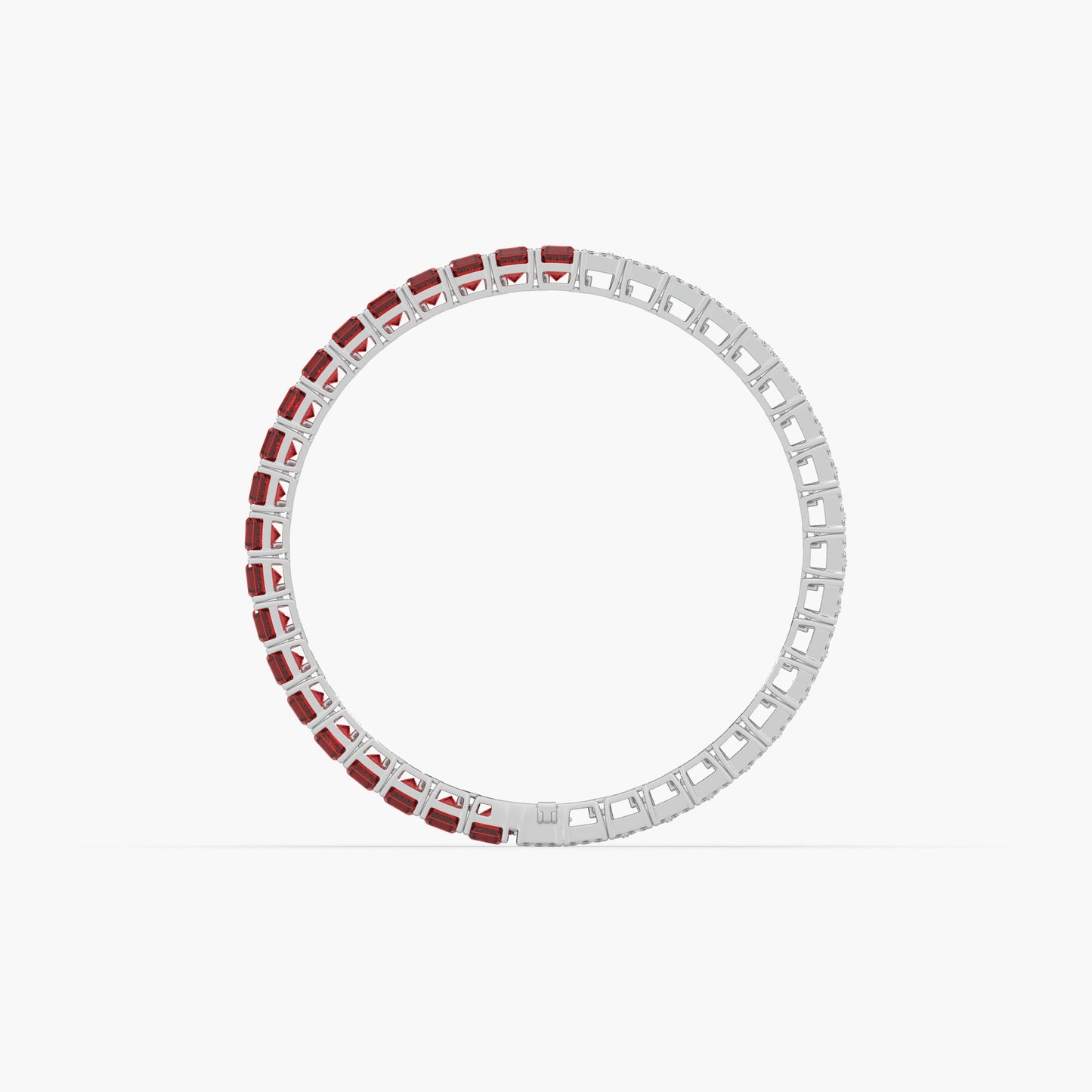 Guru Jewel's Exclusive Round And Baguette Diamond And Stone Studded Fabulous Bracelet For Her