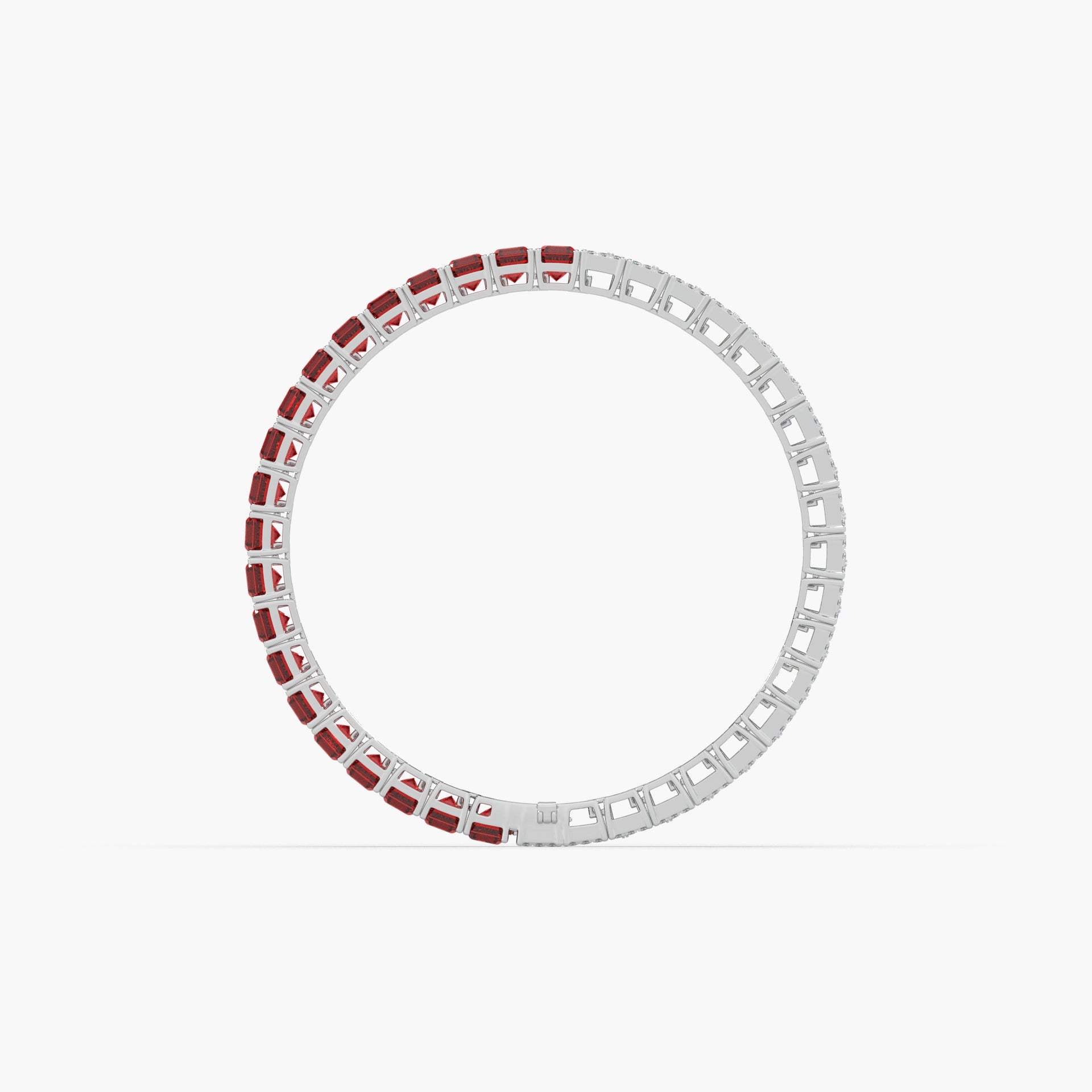 Guru Jewel's Exclusive Round And Baguette Diamond And Stone Studded Fabulous Bracelet For Her
