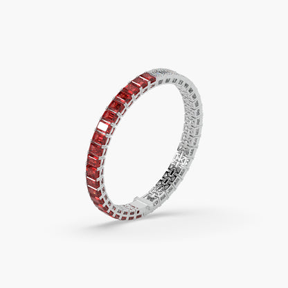 Guru Jewel's Exclusive Round And Baguette Diamond And Stone Studded Fabulous Bracelet For Her