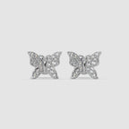 Guru Jewel's Silver Butterfly Earrings For Her