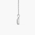 Guru Jewel's Unique Diamond Studded In Silver Only Pendent For Her
